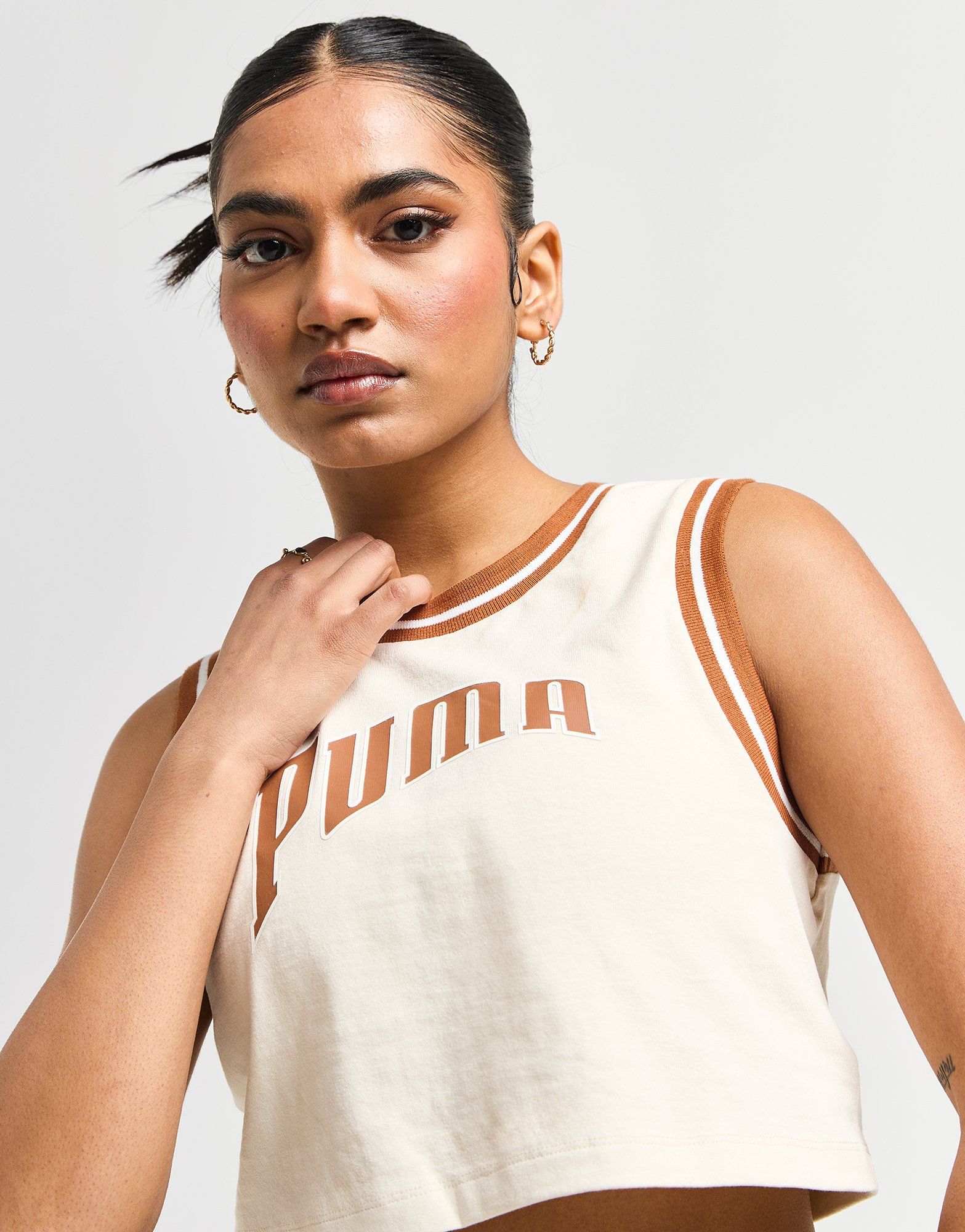 Puma Débardeur Court Team Femme