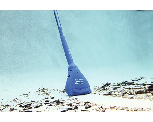 Aqua Broom zwembadstofzuiger, 60 x 16,5 x 9 cm, blauw, op batterijen, looptijd 3 uur