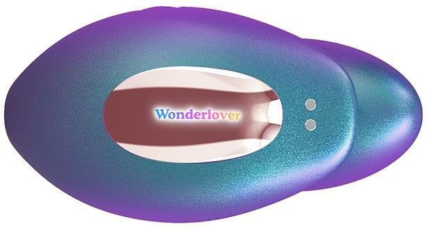 Love to Love - Wonderlover - Luchtdruk Vibrator en G-spot Vibrerend Eitje - Turquoise