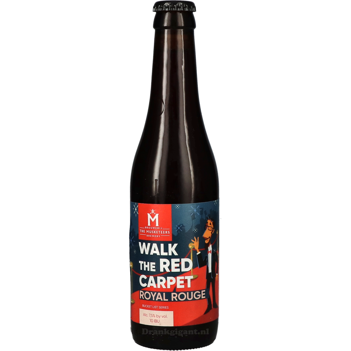 The Musketeers Walk the Red Carpet Royal Rouge 33 cl