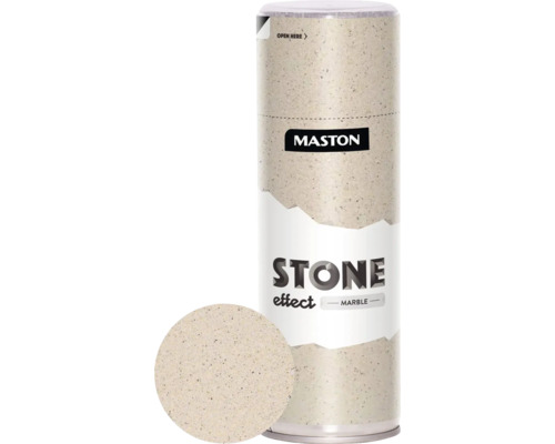 Maston Marmer Steen Effect Spuitverf, Steengrijs, 400 ml
