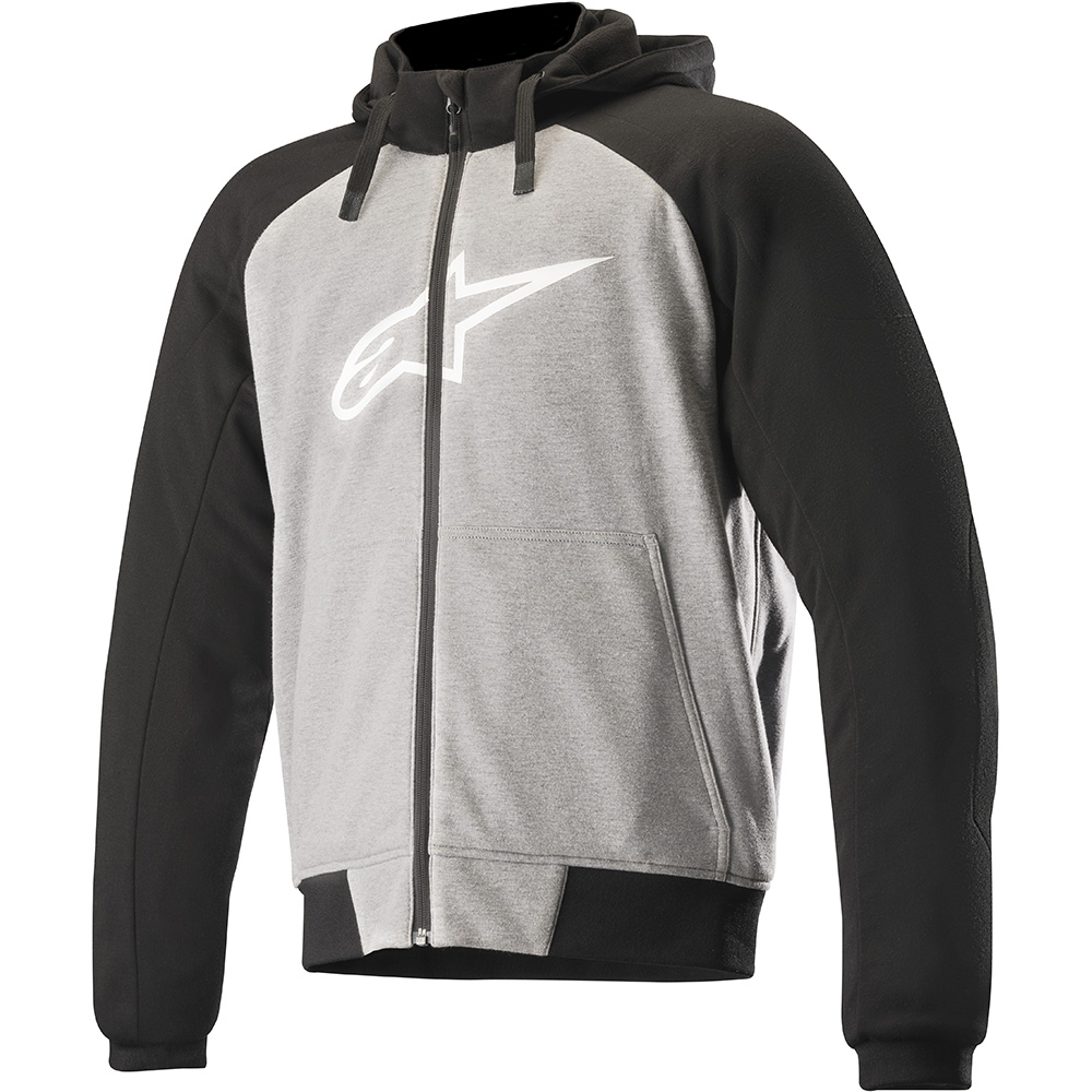 Alpinestars - Sweat zippé Chrome Sport Gris Clair / Noir