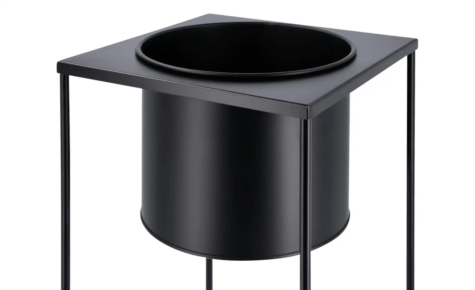 Übertopf auf Metallgestell