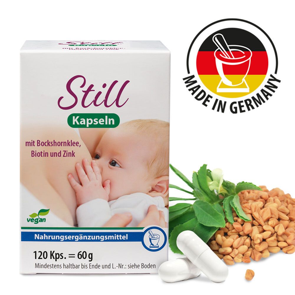 Still-Kapseln mit Bockshornklee + Biotin + Zink