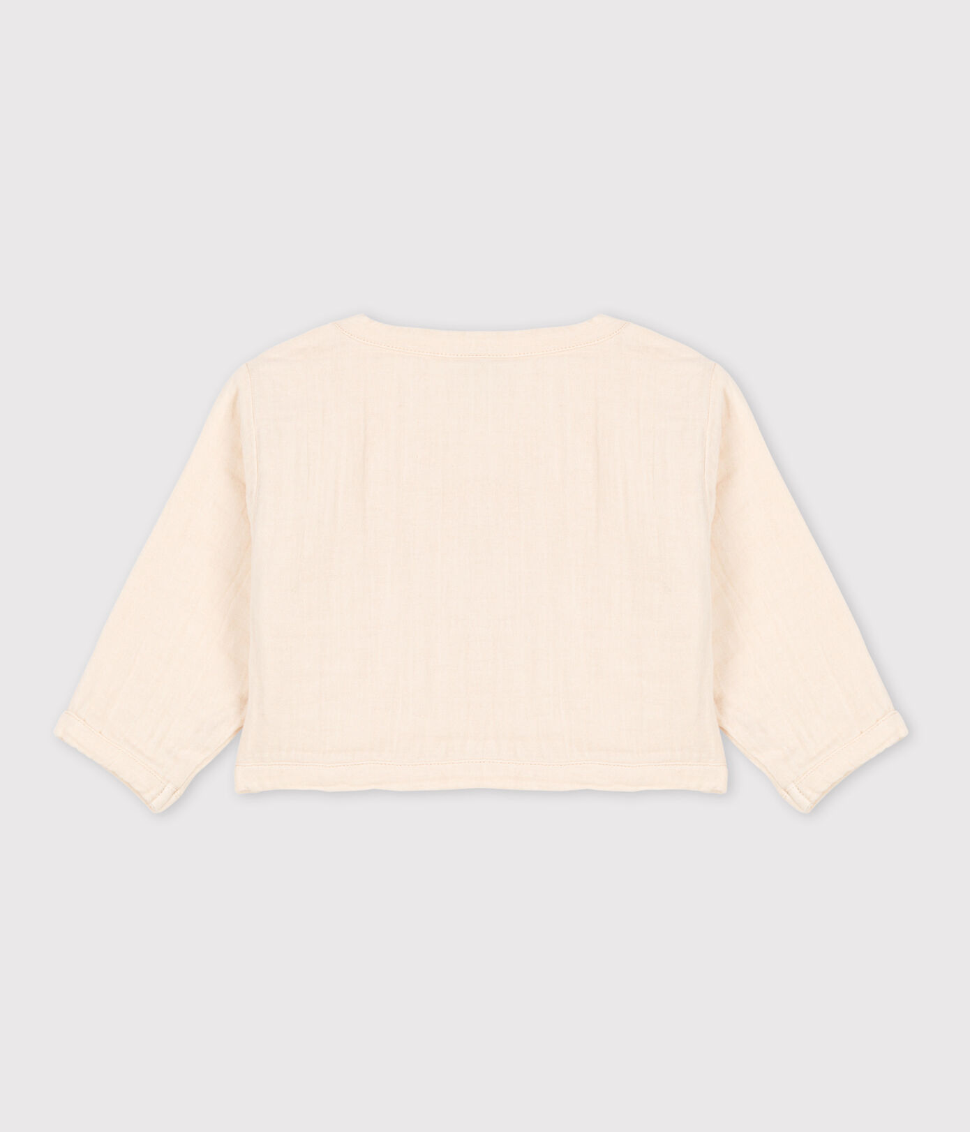 Cardigan bébé en gaze de coton