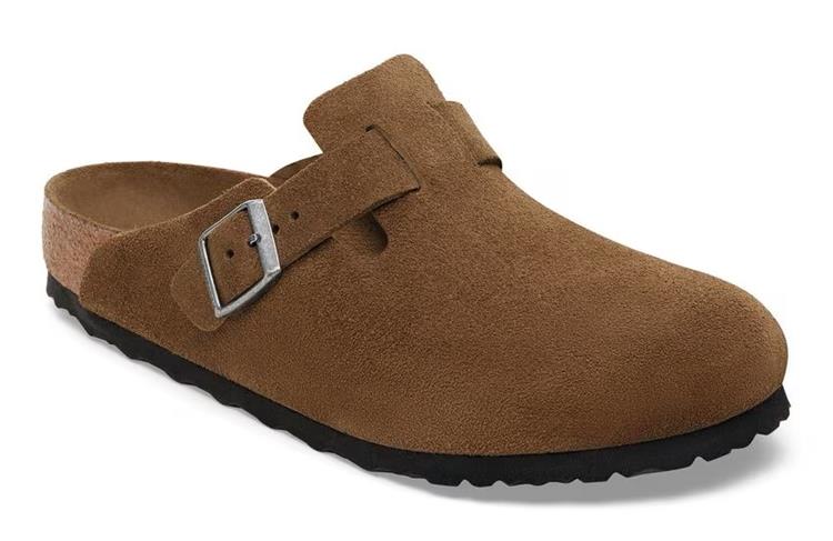 Birkenstock Boston BS 1030861 dark tea tonal fb