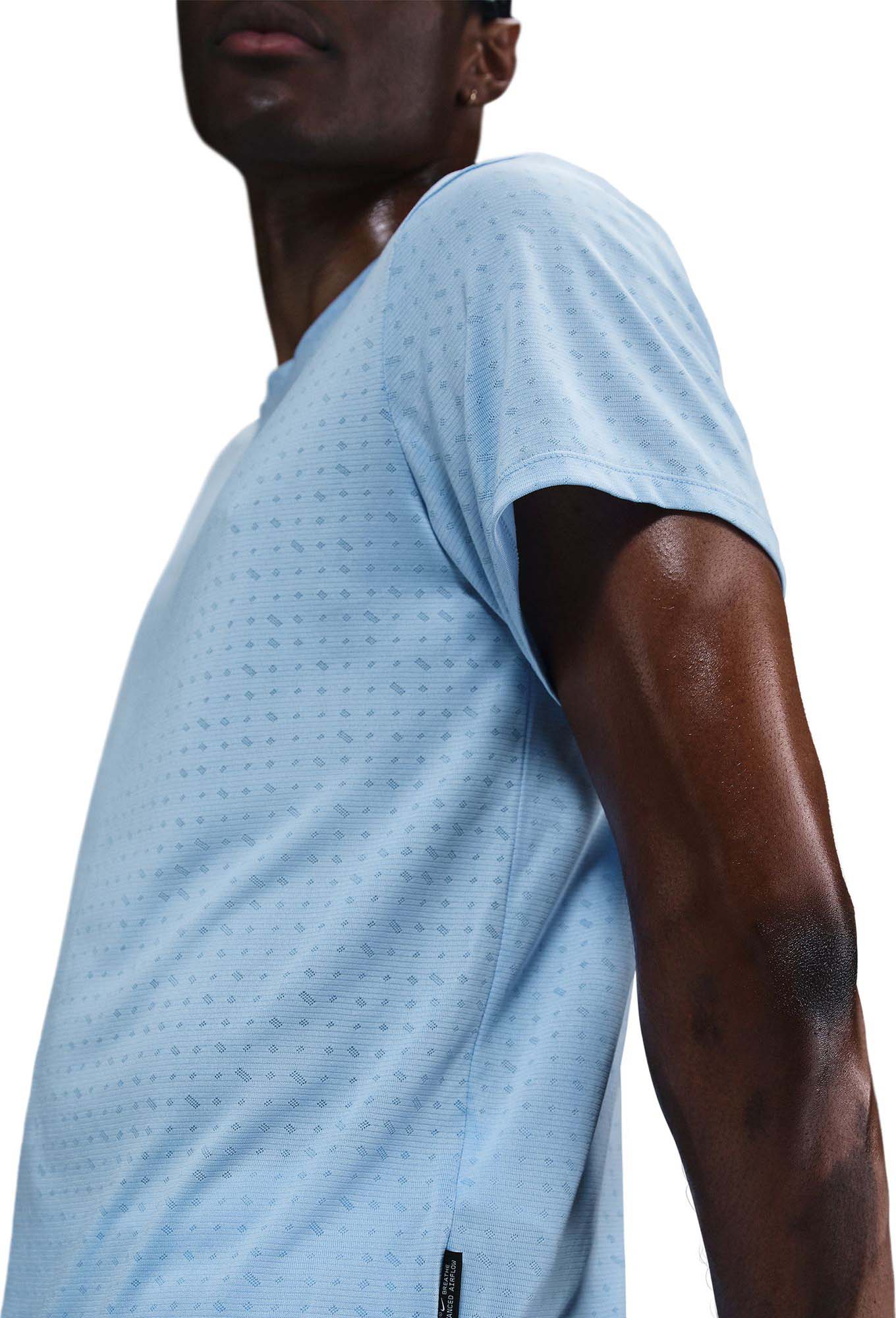 Dri-FIT Breathe Miler SS Tee Herre 422/Psychic Blue/Reflective Silver