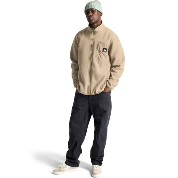 Veste polaire snowboard BURTON M CINDER FZ SUMMIT TAUPE