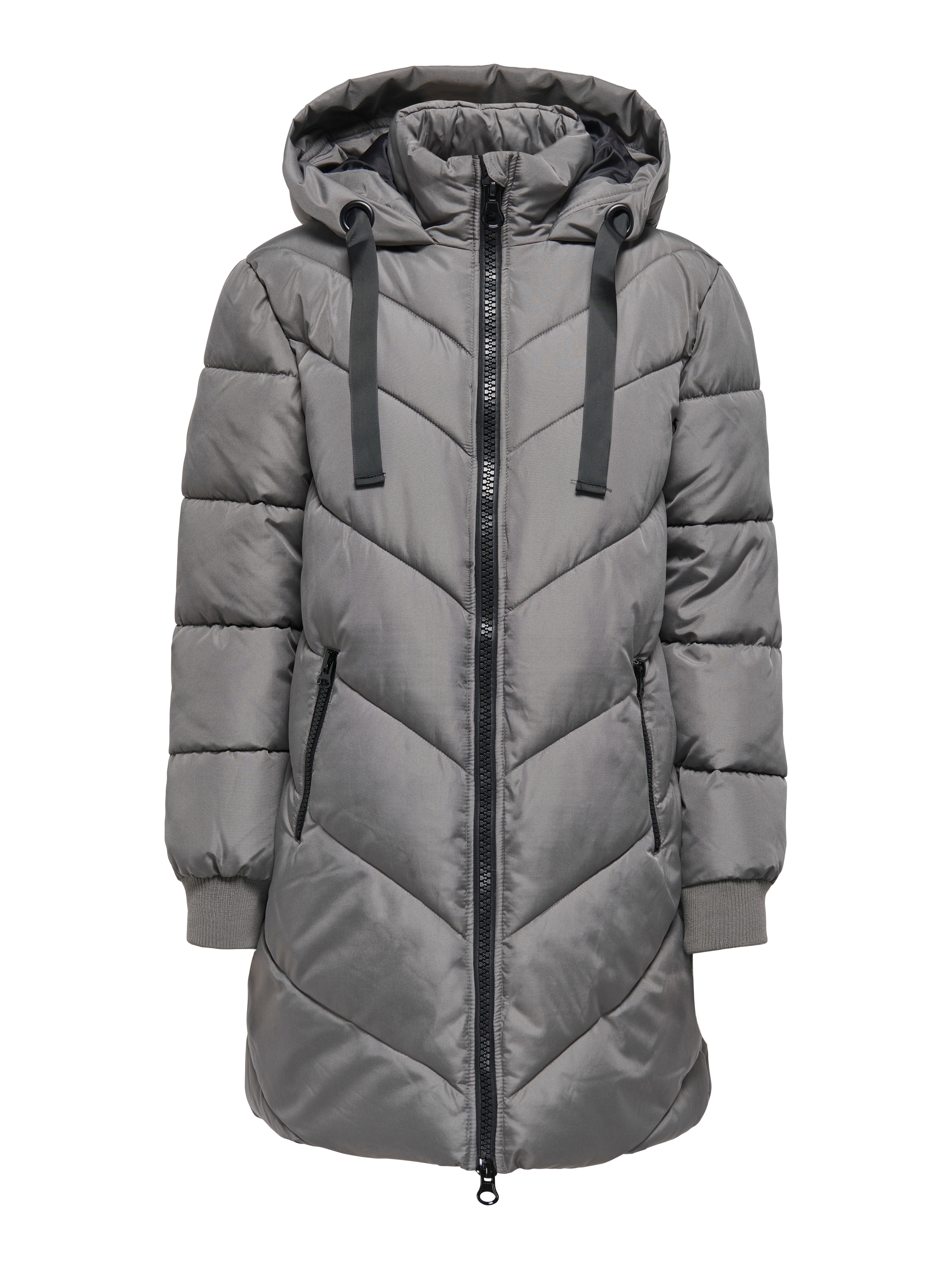 JDYSKYLAR Langer Parka Steel Gray