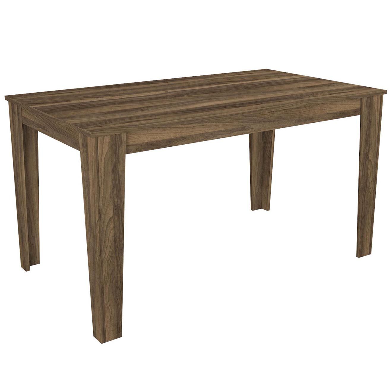 Wooden Art Table de salle à manger Costa beige - 120x75x75 cm