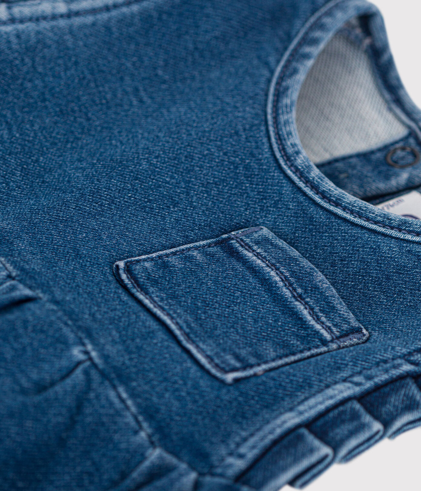 Robe en denim écoreponsable bébé