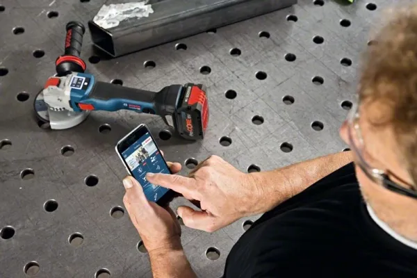 Bosch AKKUVINKELSLIBER GWX 18V-10 125 SC SOLO - SOLO