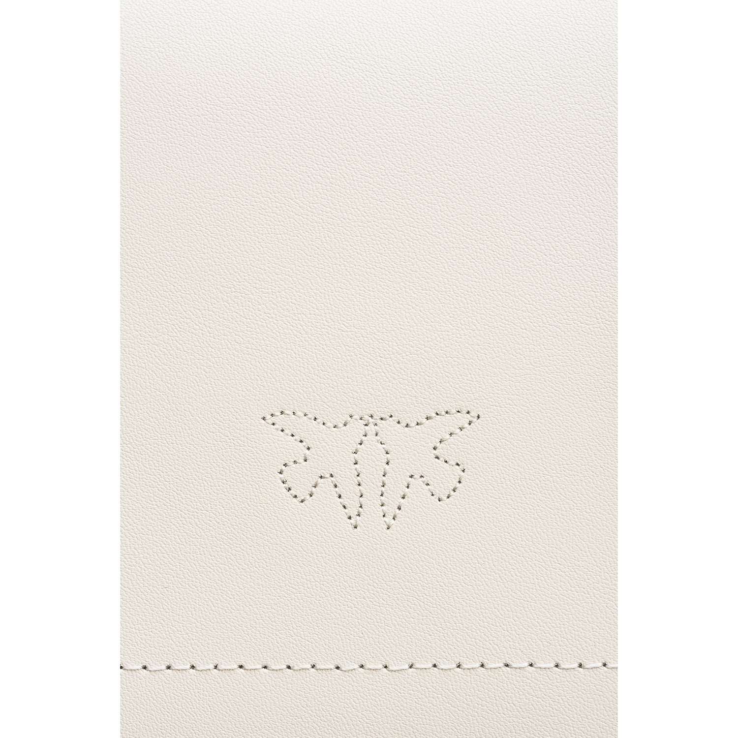 Pinko Love One Mini Dc Vitello Seta white