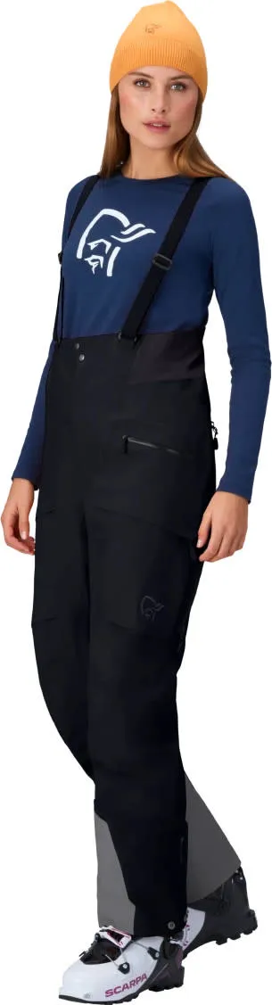Norrøna Møre Gore-Tex Salopette W'S Caviar