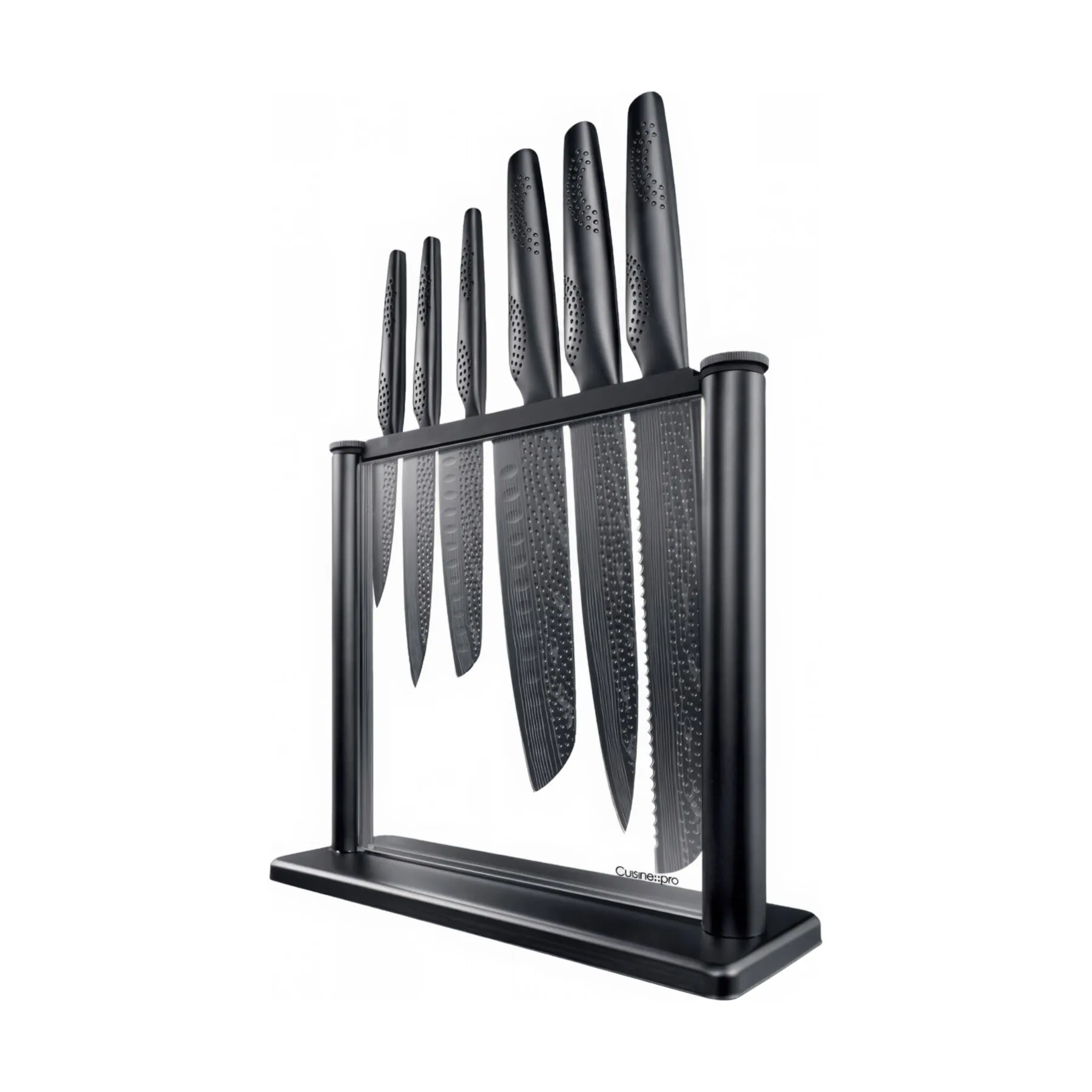 THE CUSTOM CHEF™ iD3® BLACK SAMURAI™ Gozen Knivblok - 7 dele