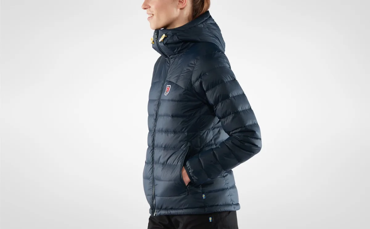 Fjällräven Women's Expedition Pack Down Hoodie Mustard Yellow