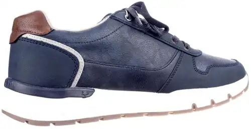Mustang blauw 15M0051001 - maat 47 veterschoen blauw - maat 47 Calandschoen