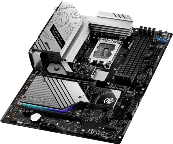 ASRock Z890 TAICHI LITE - Bundkort - ATX - LGA1851 sokkel - Z890 Chipset - USB4, USB-C 3.2 Gen 2x2, USB 3.2 Gen 1, USB 3.2 Gen 2 - 2.5 Gigabit LAN, 5 Gigabit Ethernet, Wi-Fi 7, Bluetooth - onboard grafik (CPU påkrævet) - HD Audio (5.1-kanal)
