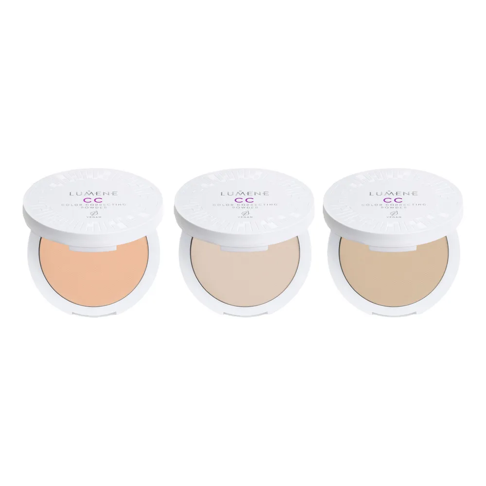 Lumene CC Color Correcting Powder - Flere Farver