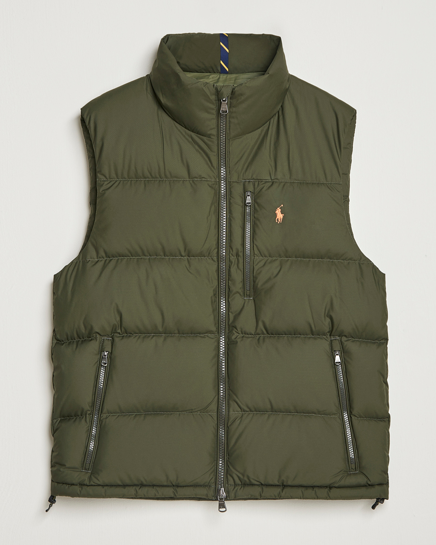 Polo Ralph Lauren Gorham Down Vest Company Olive
