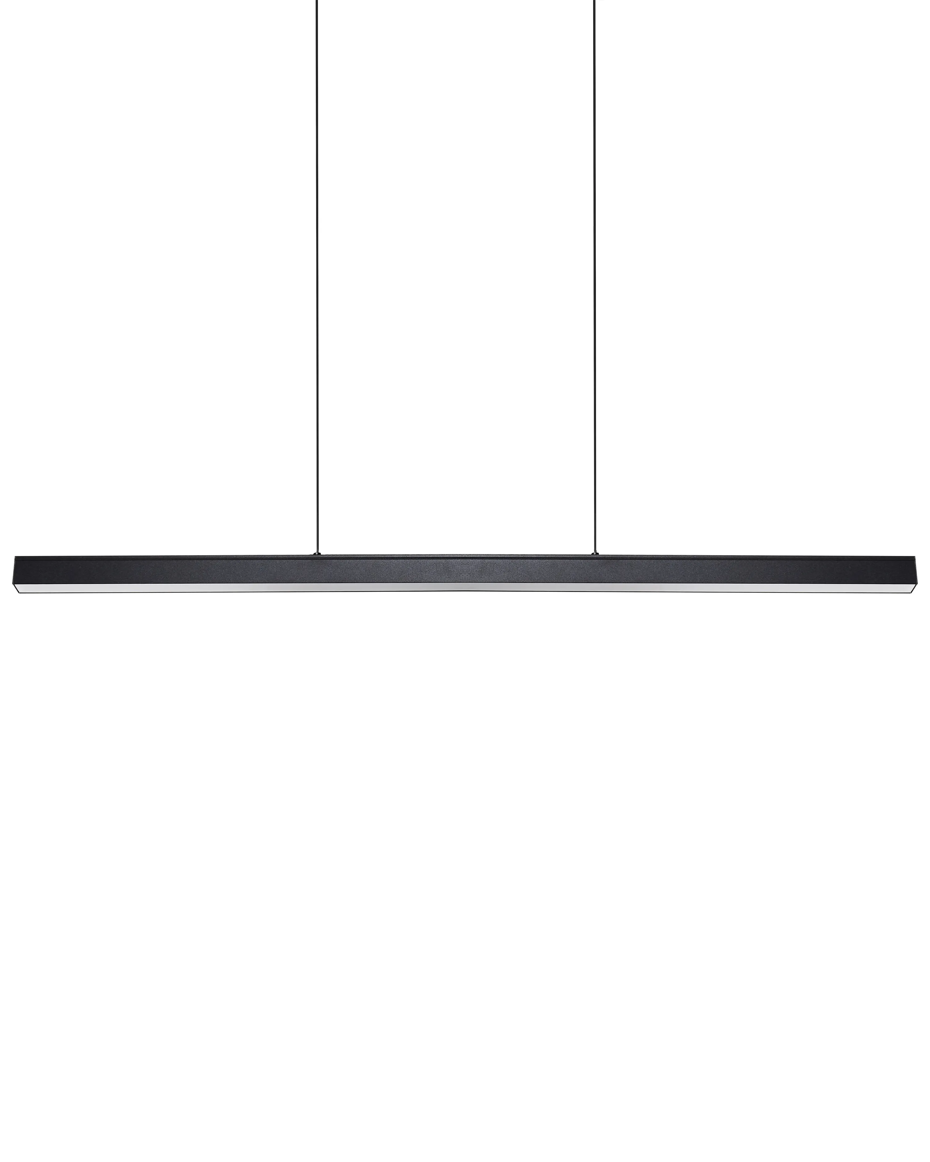 LED hanglamp CANDELERO met afstandsbediening Zwart