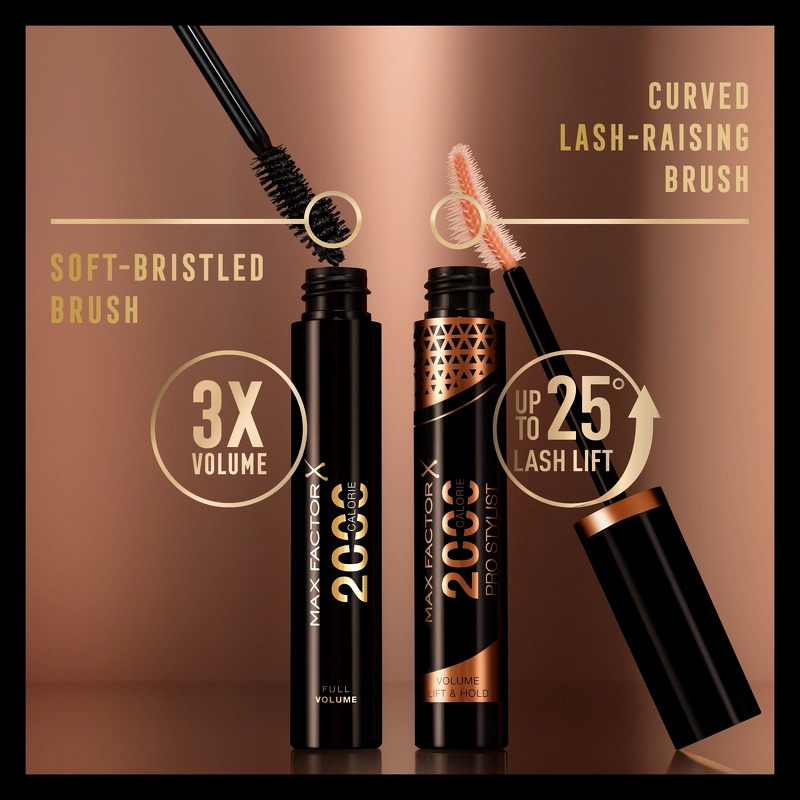 Max Factor 2000 Calorie Pro Stylist Mascara 9 ml - Black/brown
