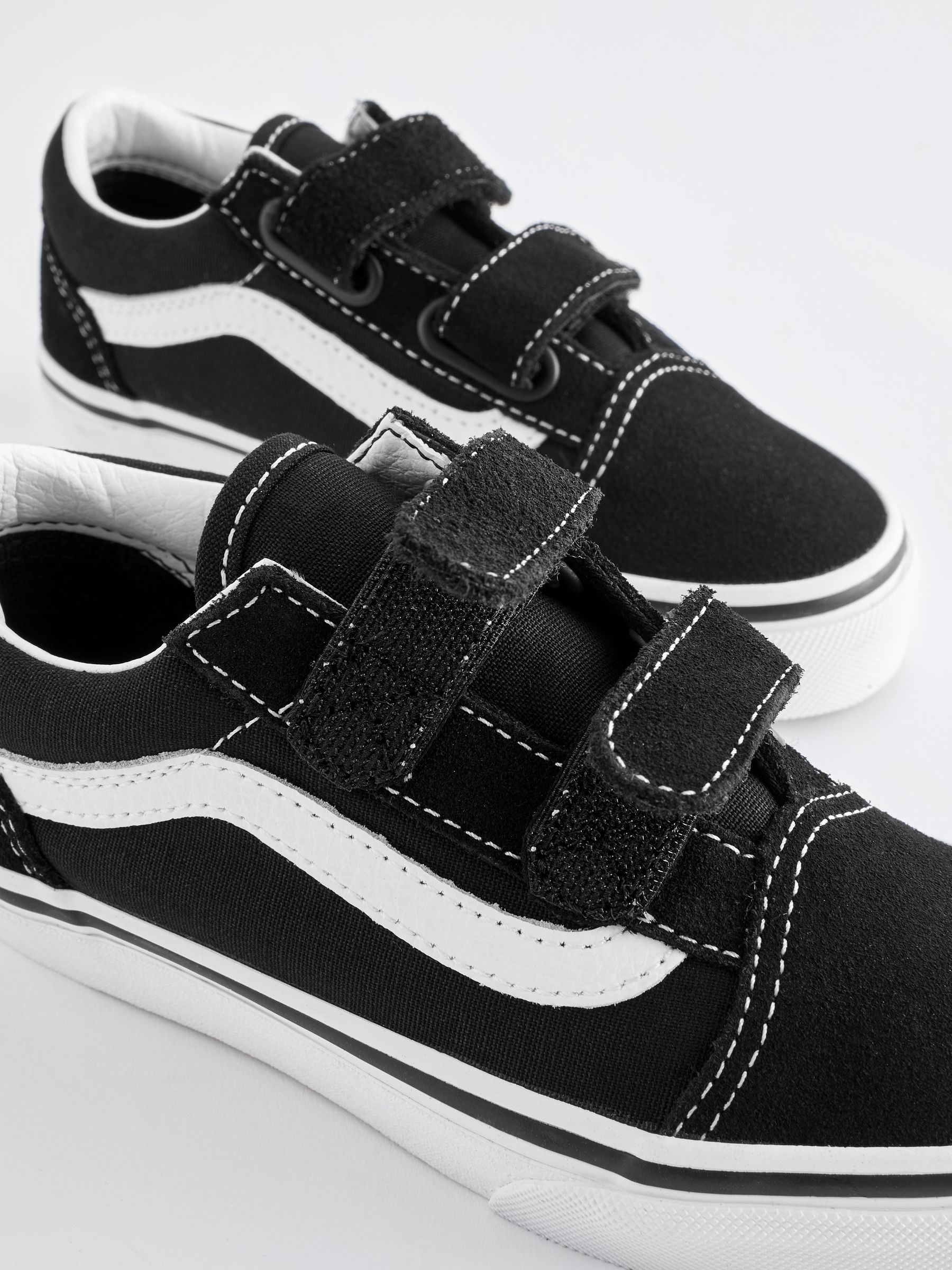 Zwart/wit - Vans Skool Trainers