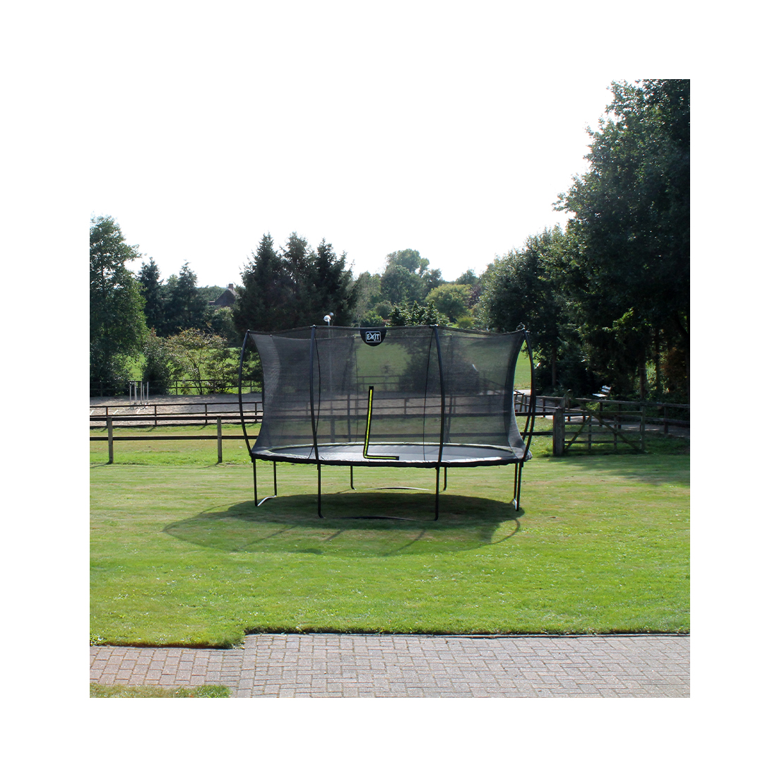 EXIT Silhouette Trampolin mit Sicherheitsnetz ø 366 cm