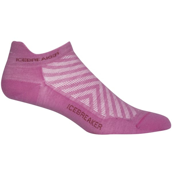 Chaussette running ICEBREAKER W RUN+ ULTRALIGHT MICRO COSMIC/GRAPE