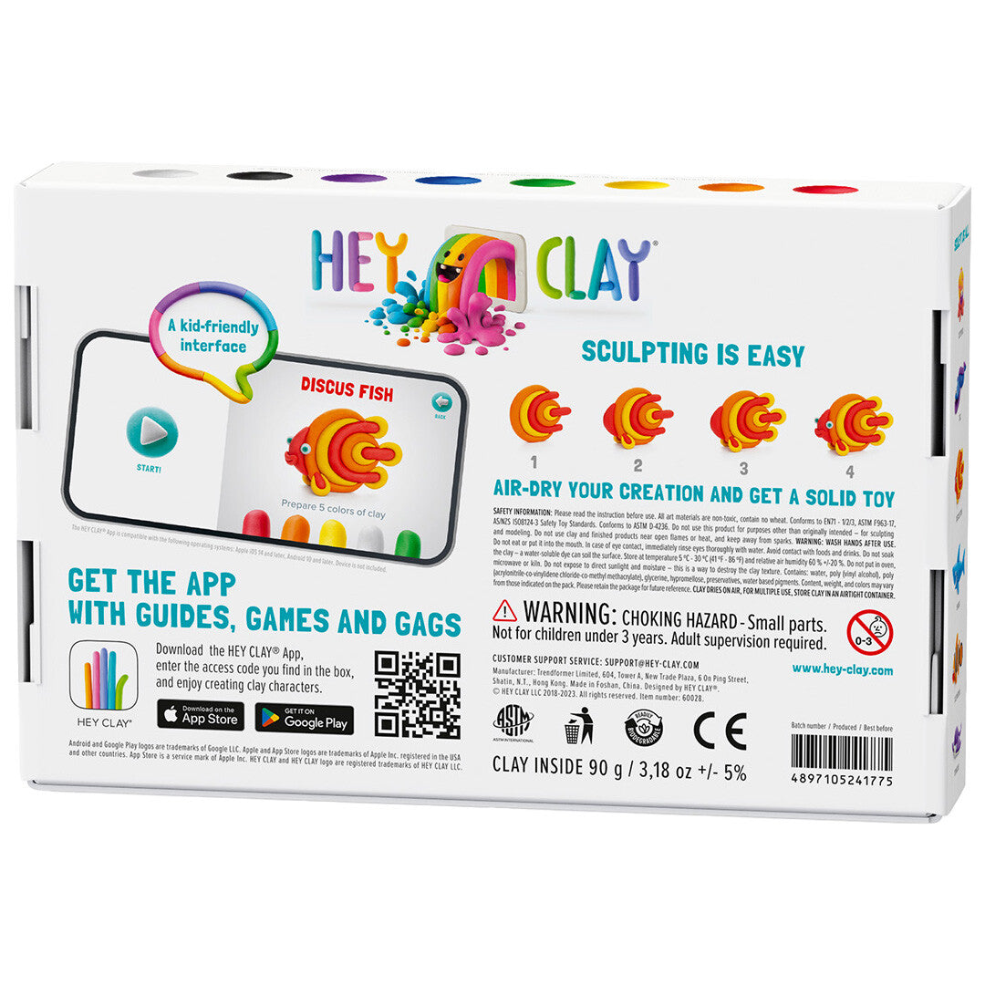 Hey clay boetseerklei oceaan - 3st