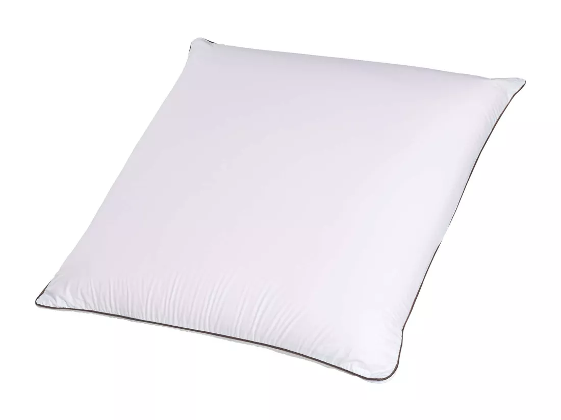 Oreiller latex naturel et taie d'oreiller percale Someo 60x60