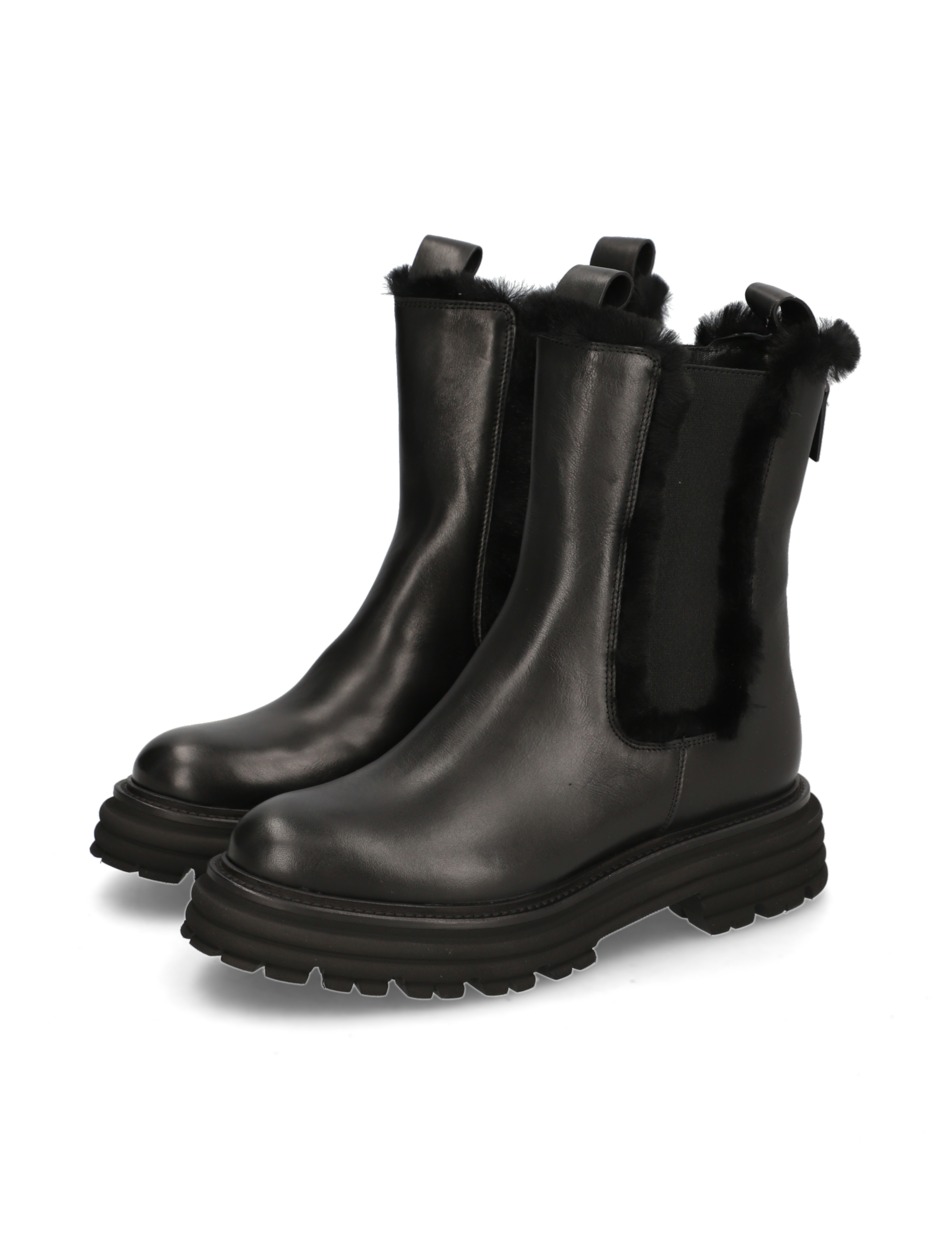 Glattleder Chelsea Boot