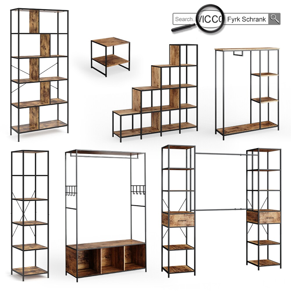 Vicco Nachttisch Nachtkommode Nachtschrank Fyrk 2er Set Boxspringbett Schublade