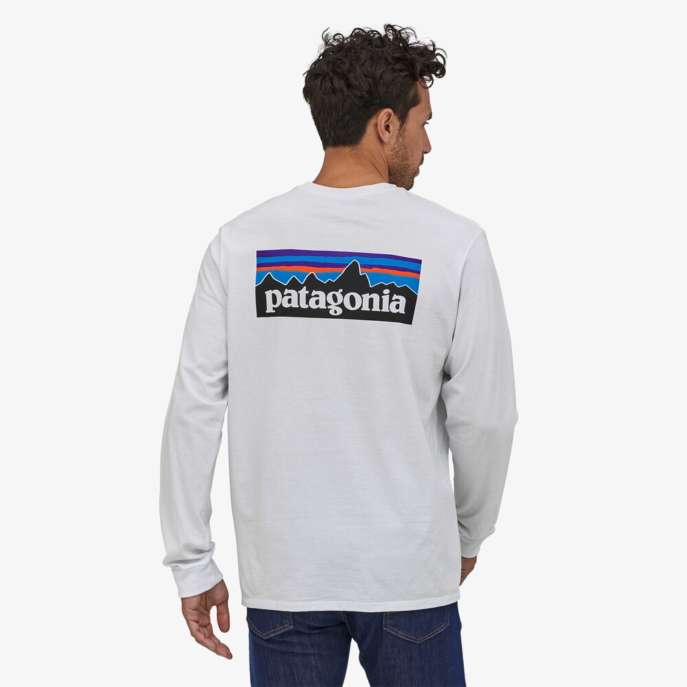 Patagonia L/S P-6 Logo Responsibili-Tee, M's<br>Kjenn på stoffet! Super behagelig