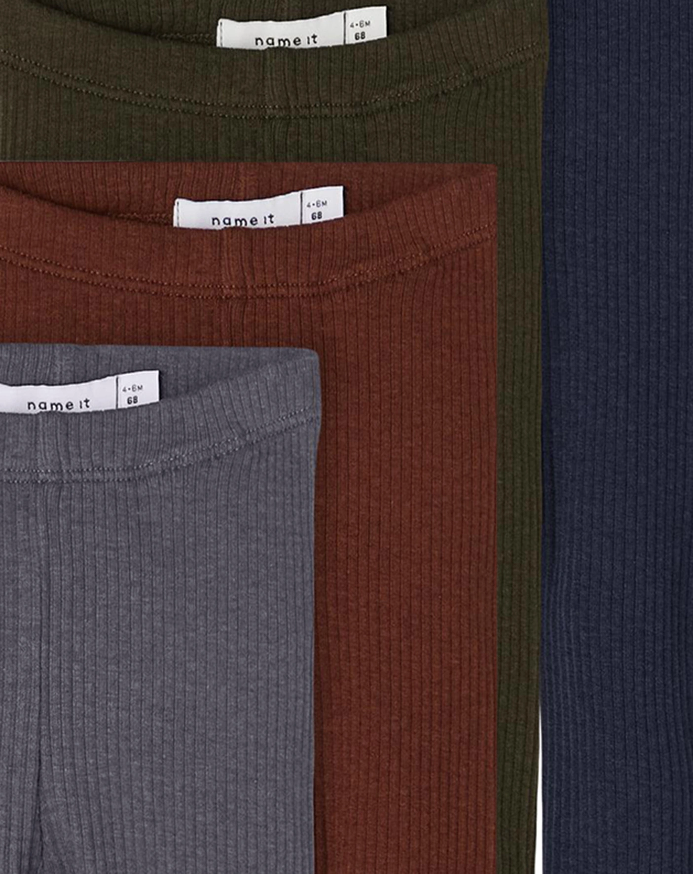 Leggings NBMKABILLE 4er-Pack in Rosin