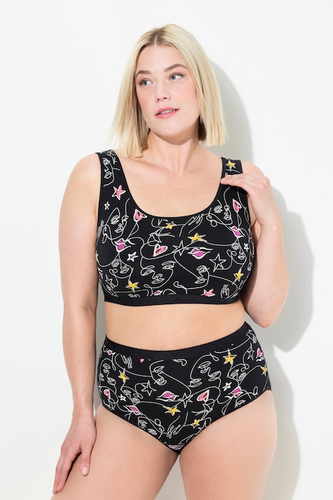 Bustier, Schlupfform, ohne Bügel