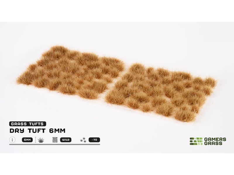 GamersGrass Tufts Small Dry Tuft 6 mm Hochwertige Tufts für den Gelände- und Miniaturenbau
