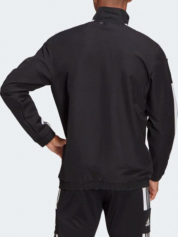 Adidas - Squadra 21 - Presentation Jas - Zwart - 100% Gerecycled Polyester, AEROREADY
