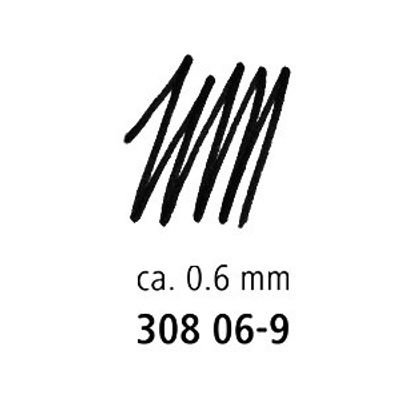 STAEDTLER pigment liner - Feutre fin - 0.6 mm - noir