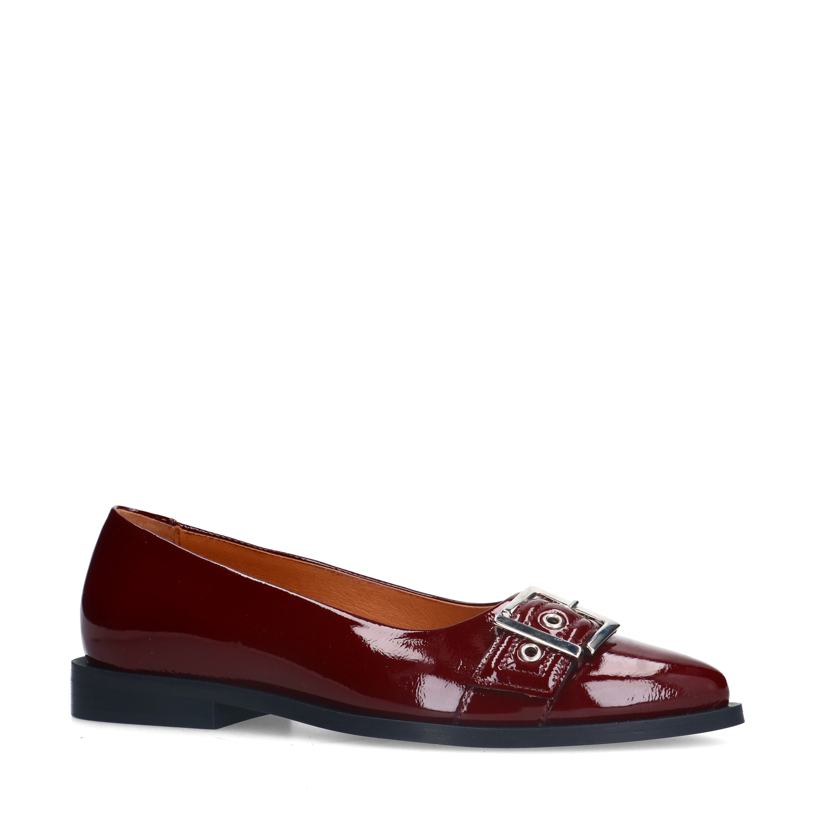 Bordeaux rode lakleren ballerina's