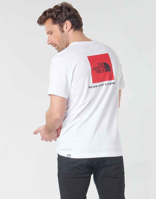 The North Face - S/S REDBOX - Blanc