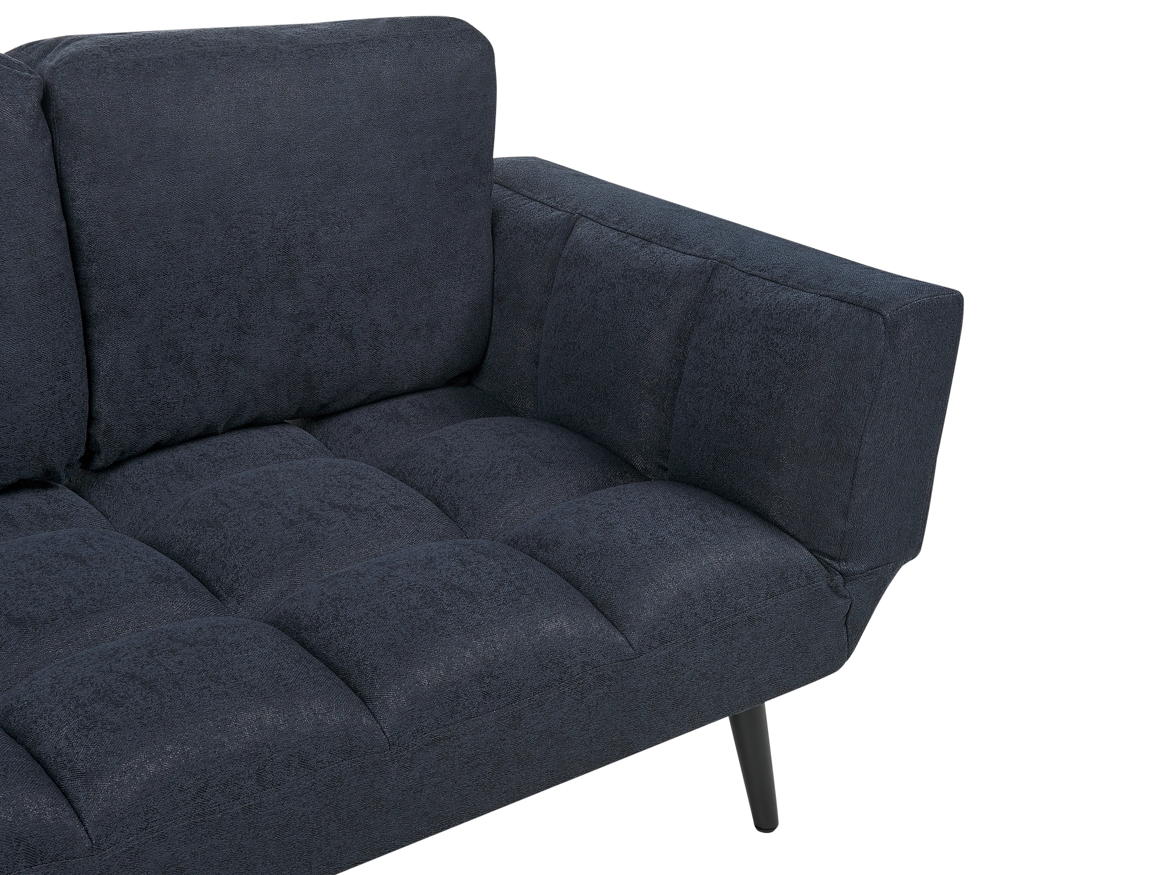 Slaapbank 2-zits BREKKE Stof Donkerblauw