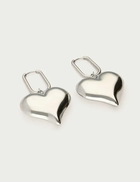 My Jewellery Square hoop heart oorbellen MJ13052