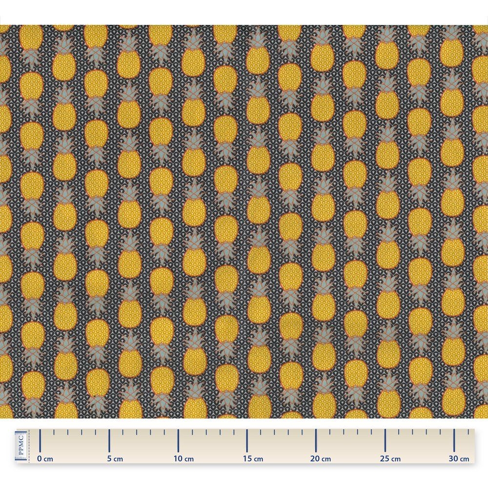 Tissu Enduit Au Mètre Ananas
