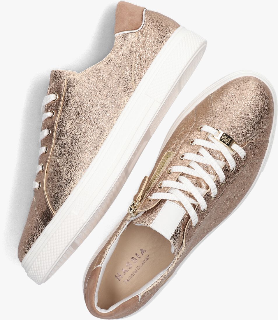 HASSIA gouden hassia lage sneakers bari