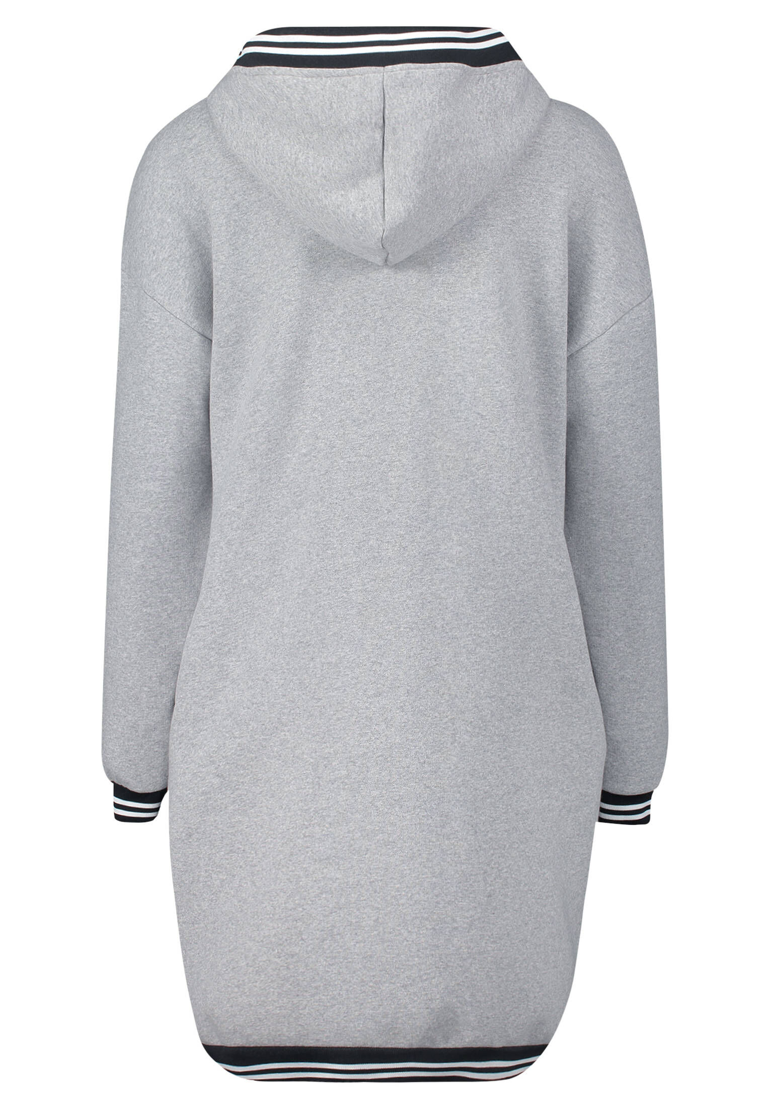 Amber & June| Damen Sweatmantel mit Kapuze Relaxed Fit