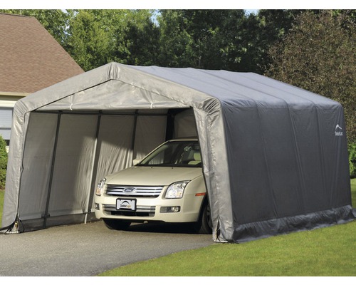 ShelterLogic In-a-Box enkele garage, 370 x 490 cm, grijs
