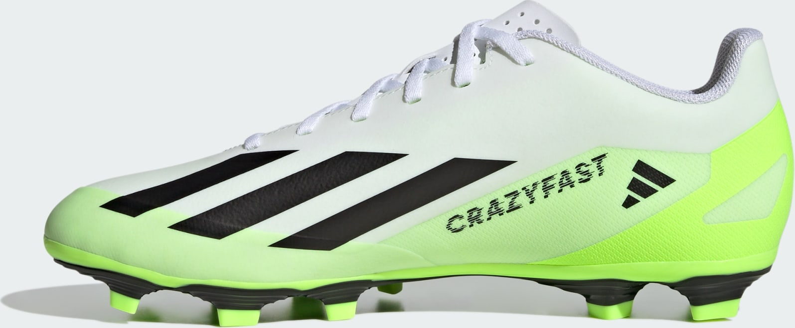 X Crazyfast.4 FxG Cloud White/Core Black/Lucid Lemon