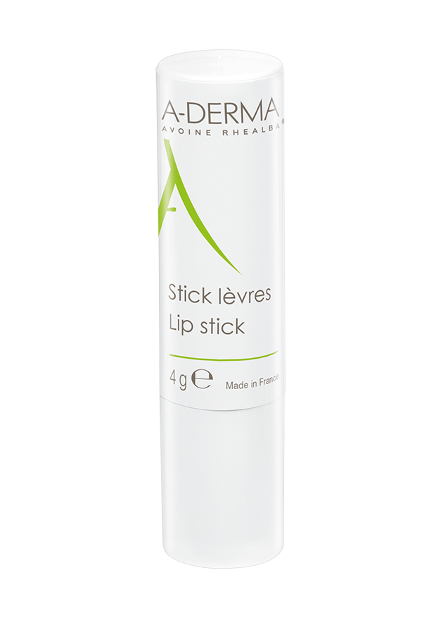 A-DERMA Lippenpflegestift empfindliche Lippen Lippen 4 g