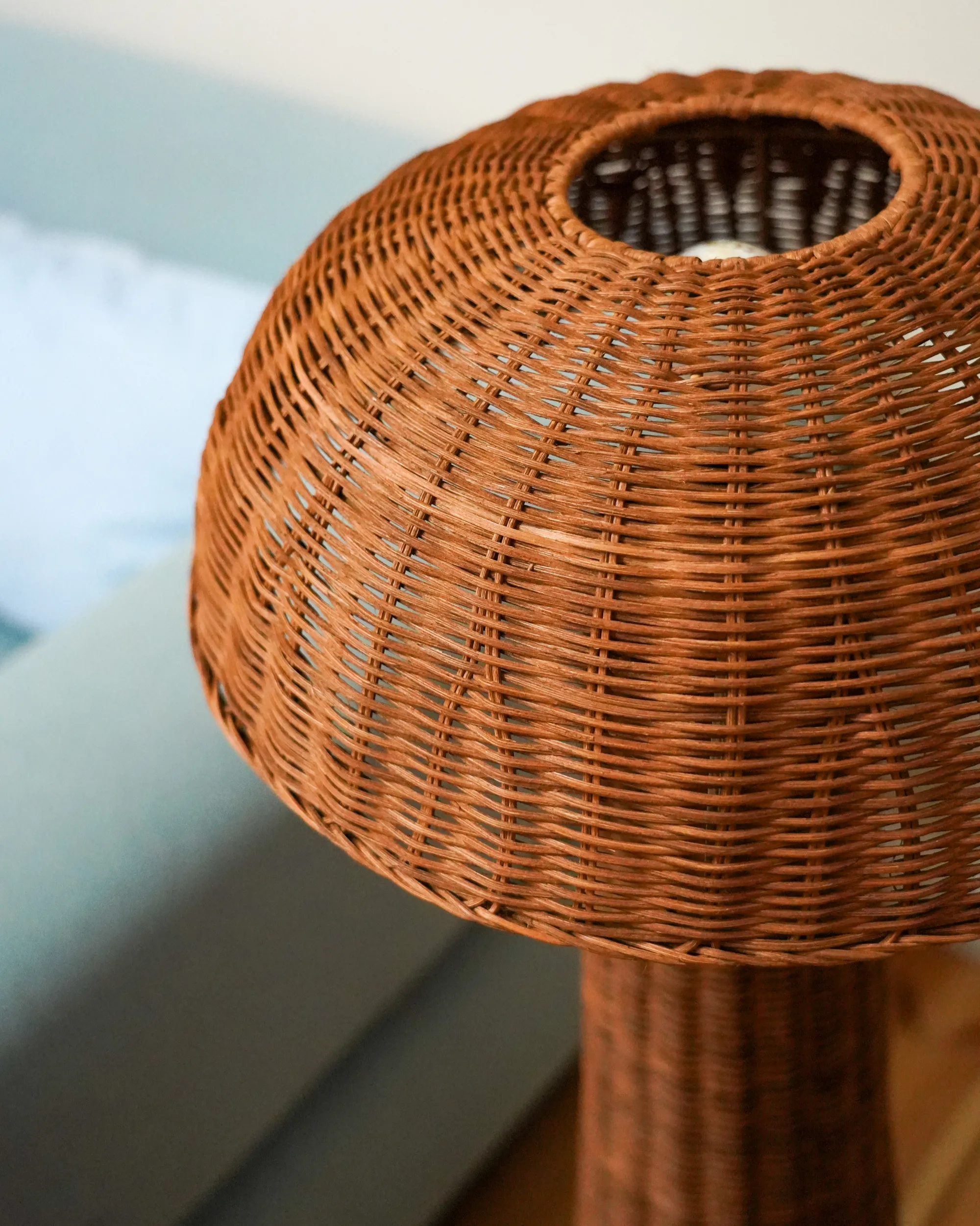 Staande lamp ALERO Rotan Natuurlijk